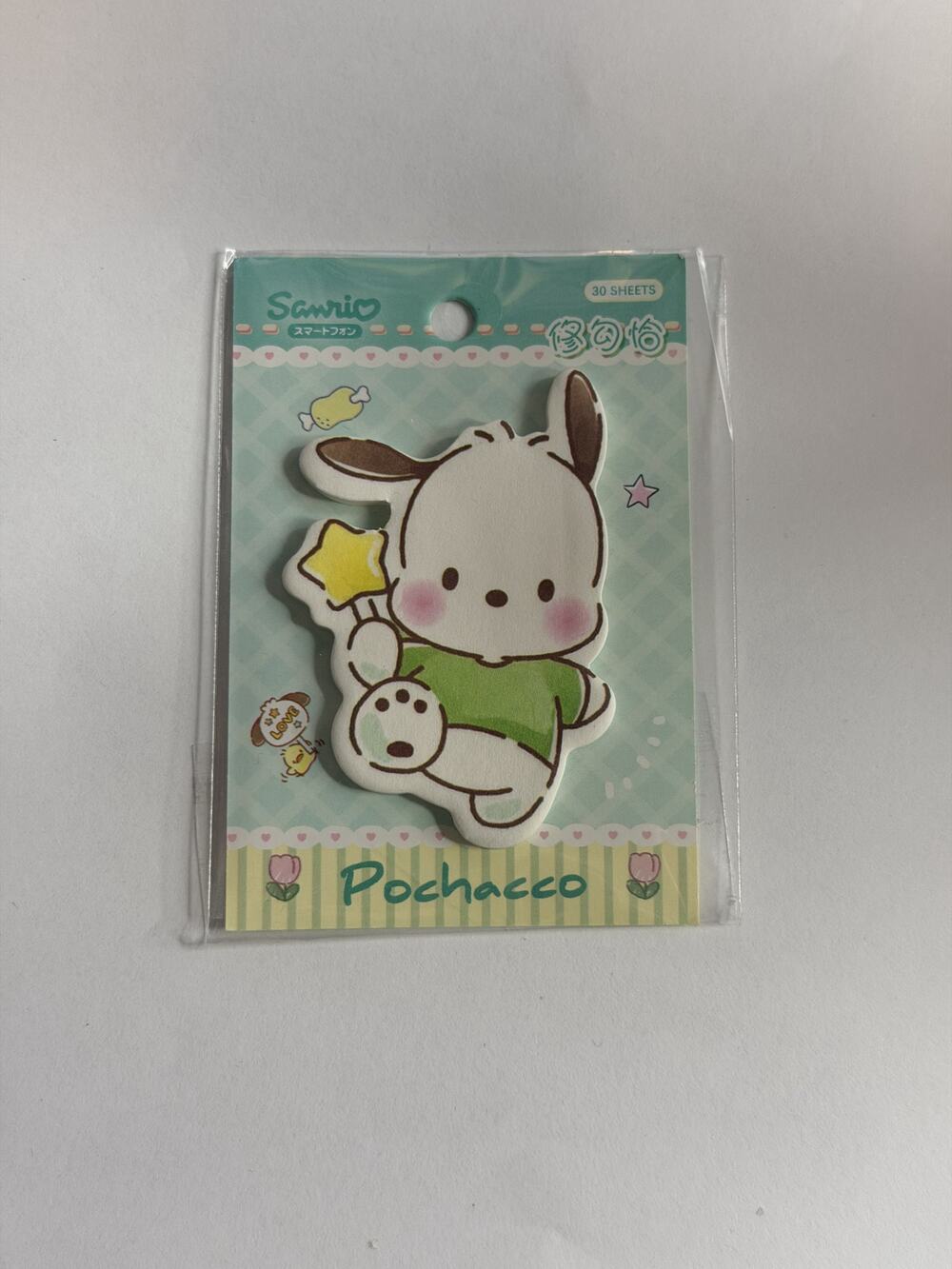 #PC-215 Pochacco Licensed Sticky Notes 30 Count